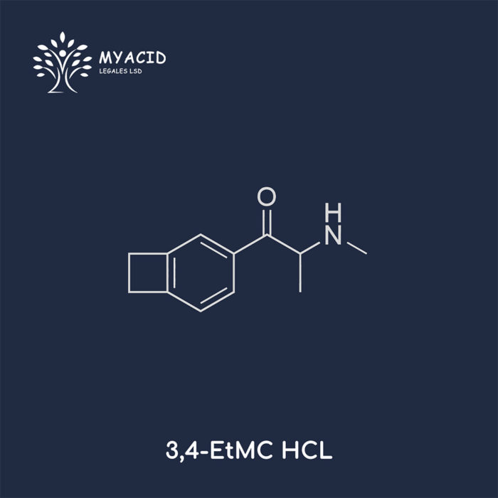 3,4-EtMC Strukturformel