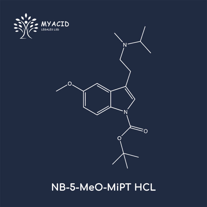 NB-5-MeO-MiPT Strukturformel