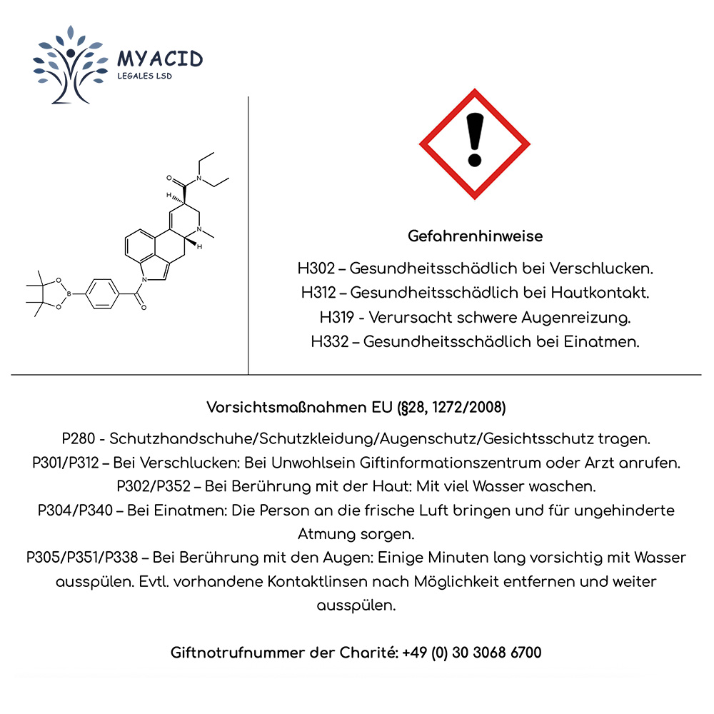1BP-LSD Sicherheitshinweis